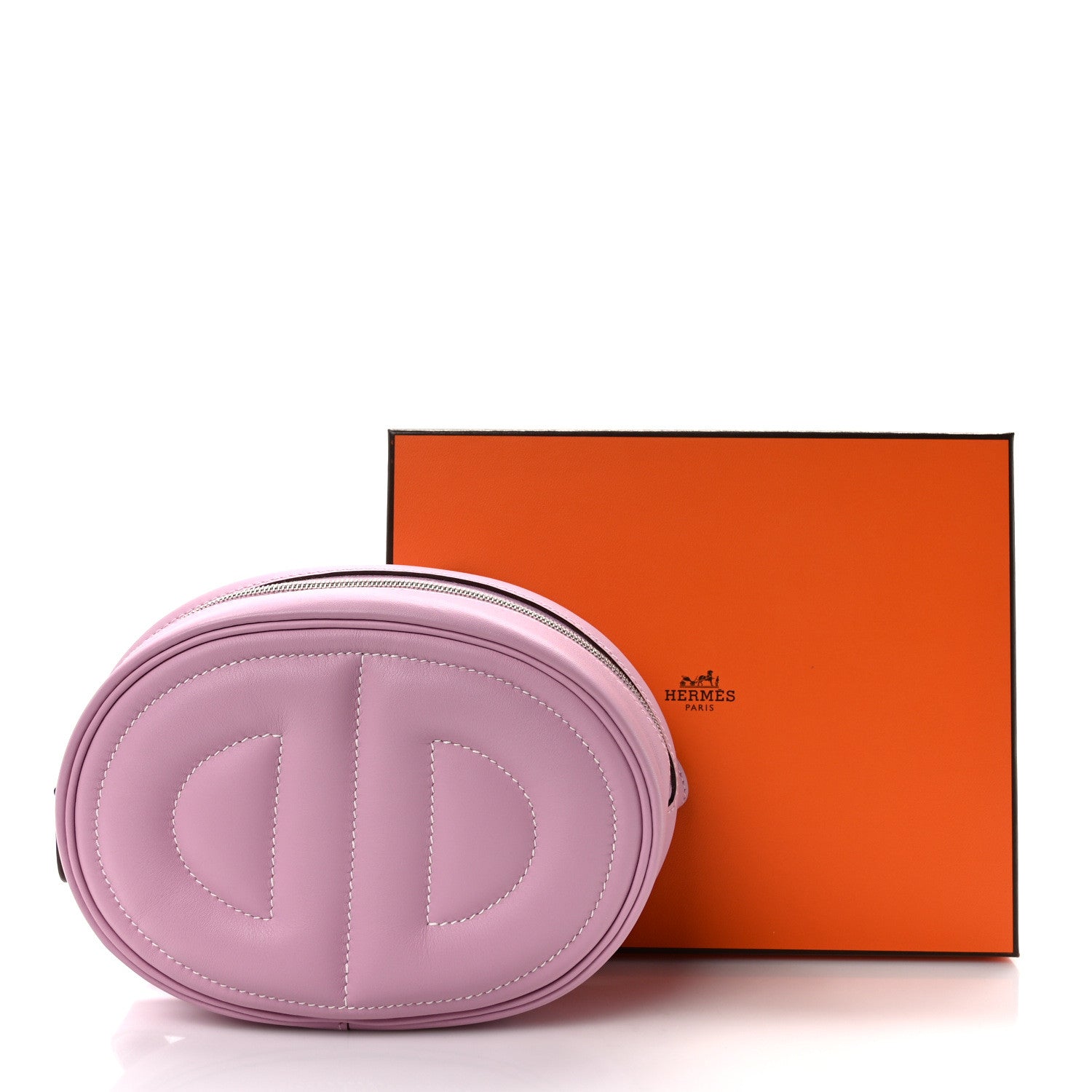 Hermes Swift In-The-Loop Belt Bag Mauve Sylvestre Biscuit 3 of 9