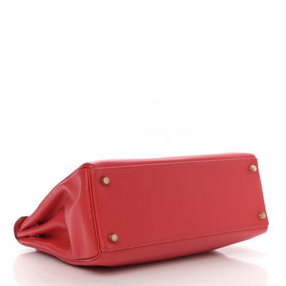 Hermes Gulliver Kelly Retourne 32 Rouge Vif 4 of 15