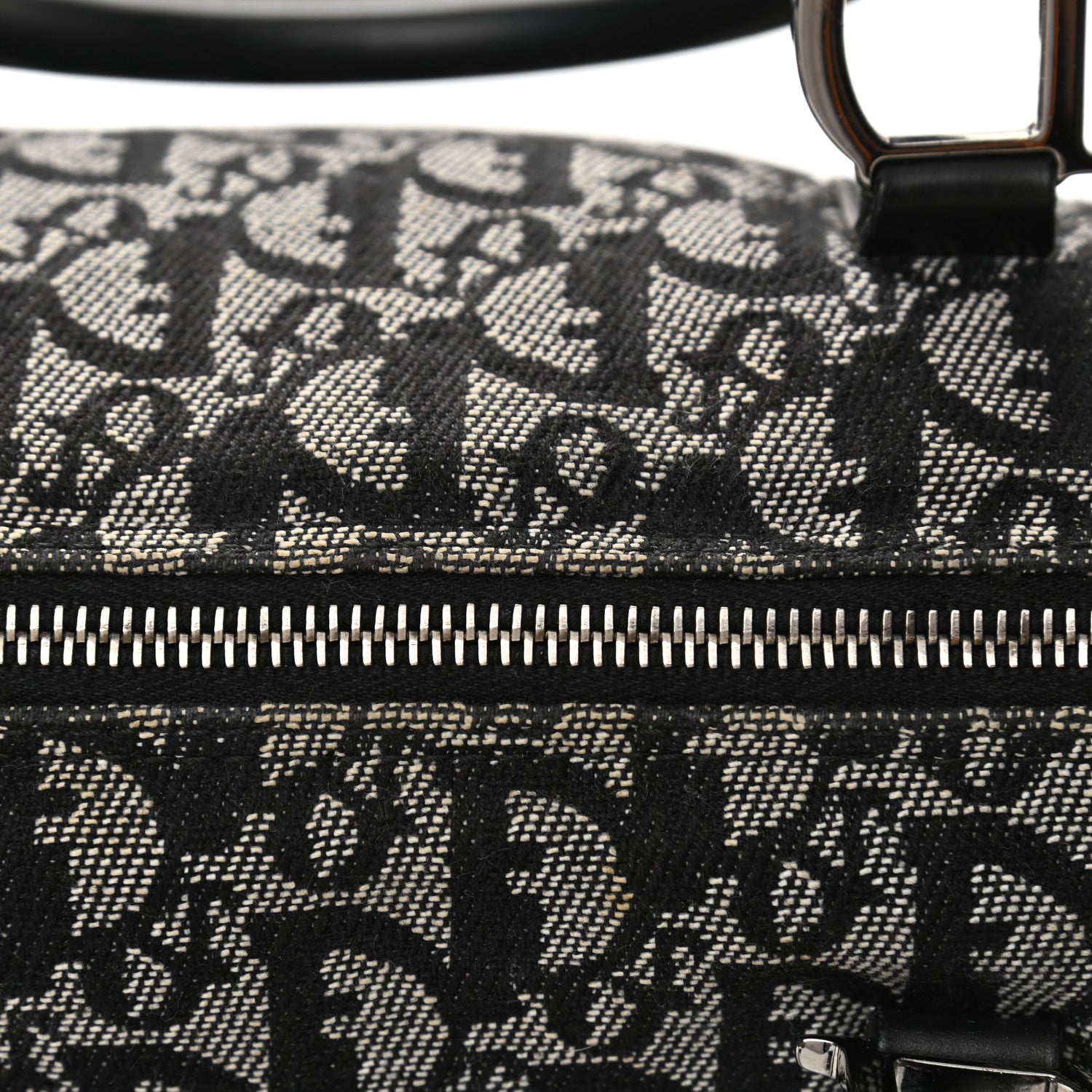 Christian Dior Monogram Boston Black 16 of 17