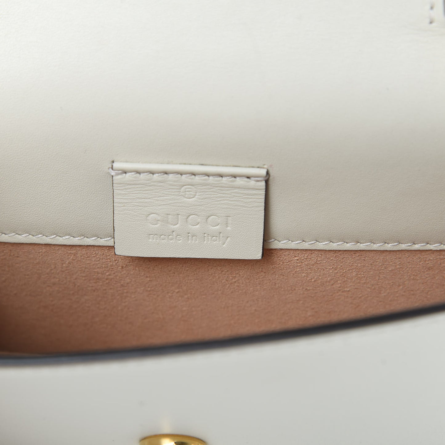 Calfskin Super Mini Sylvie Chain Shoulder Bag White