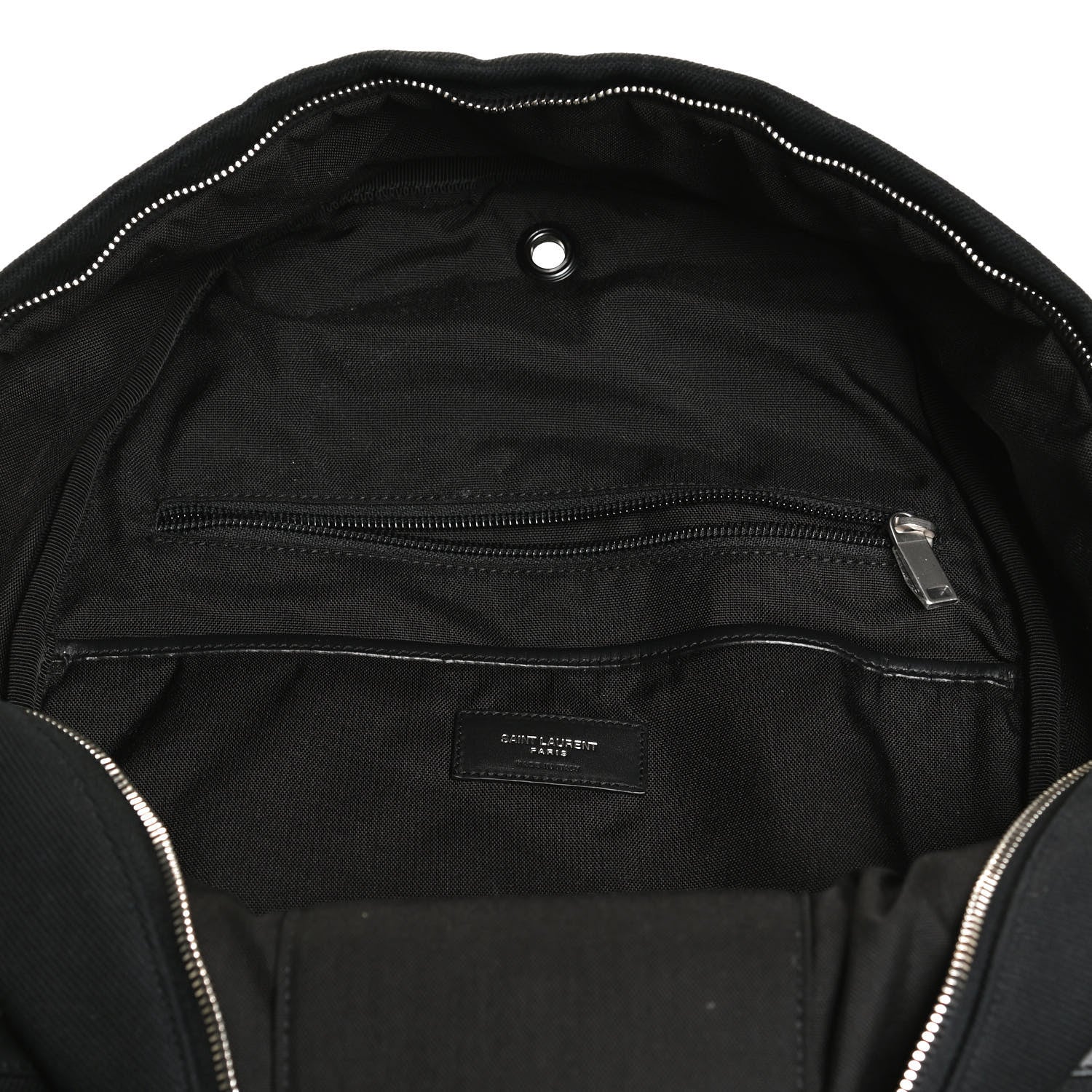 Saint Laurent Canvas SL Playing Cards City Backpack Black 5 of 12
