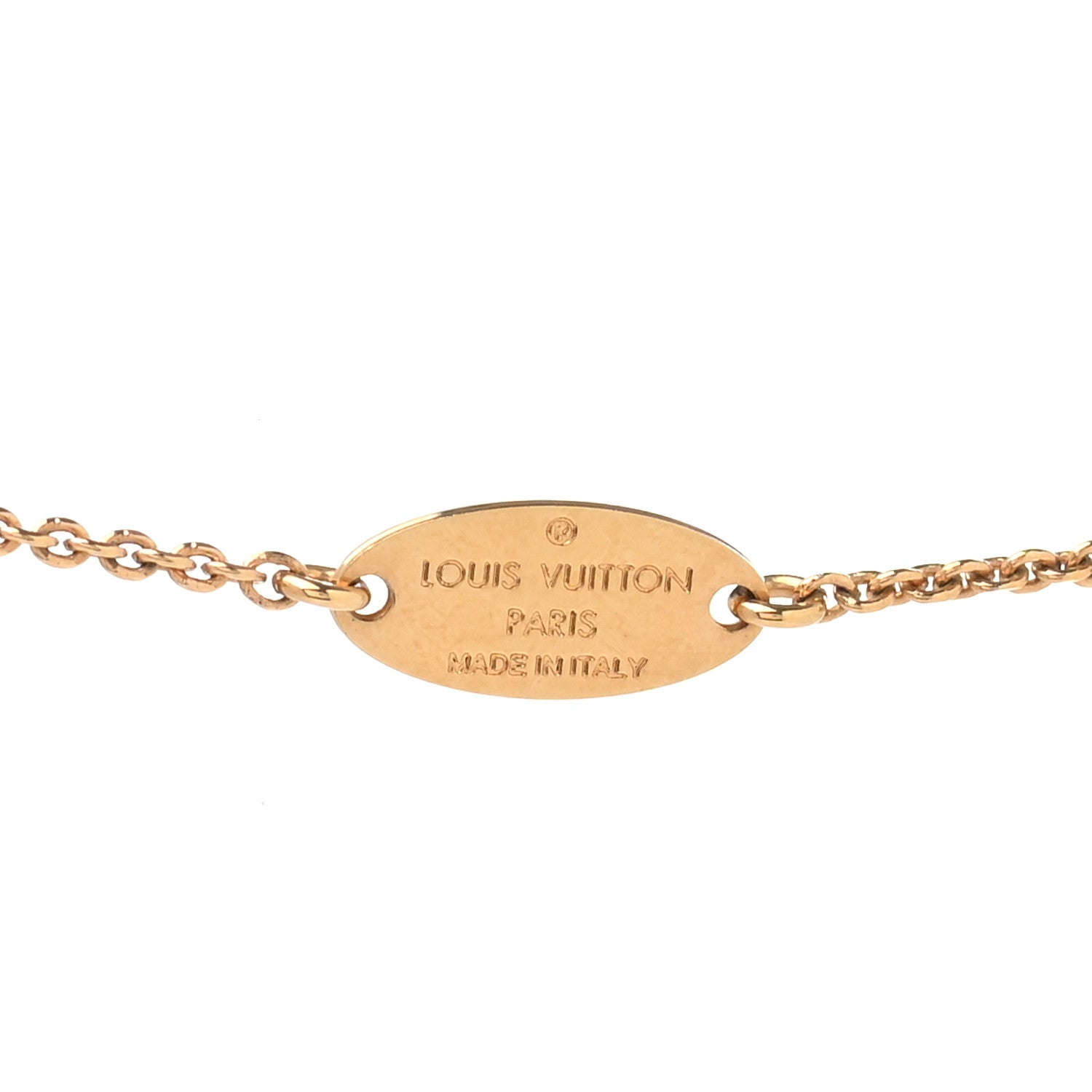 Louis Vuitton LV And Me Letter C Necklace Gold 6 of 7