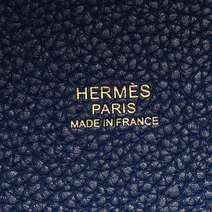 Hermes Taurillon Maurice Picotin Lock 18 Bleu Saphir 6 of 12