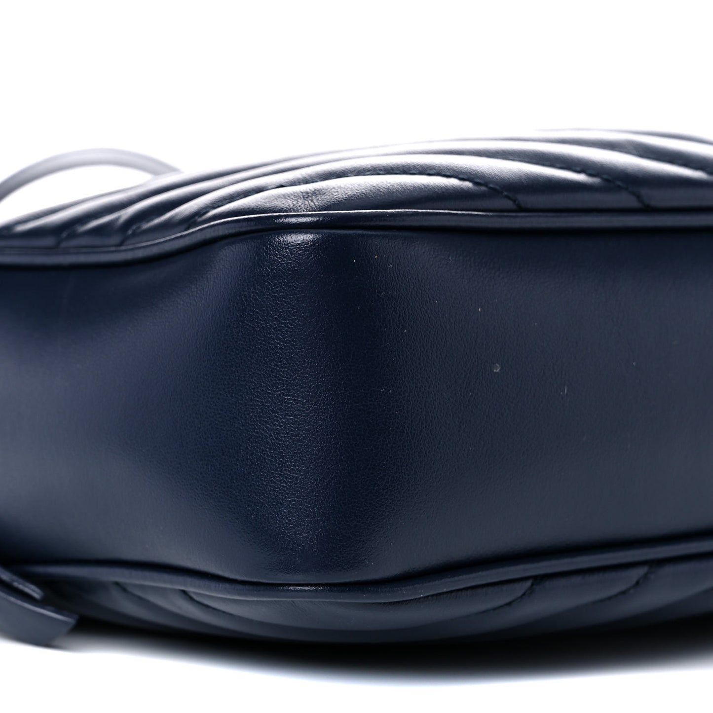 Calfskin Matelasse Monogram Lou Camera Bag Navy