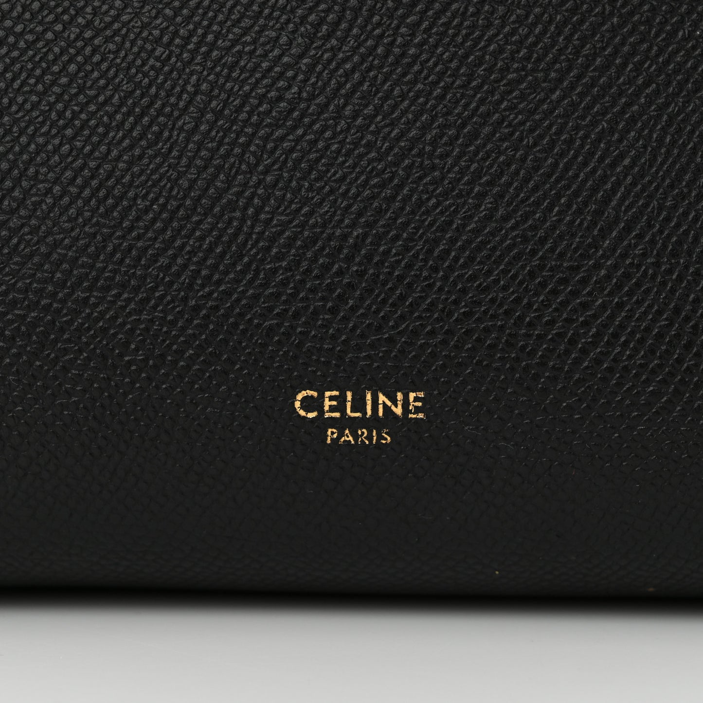 Grained Calfskin Nano Belt Bag Black