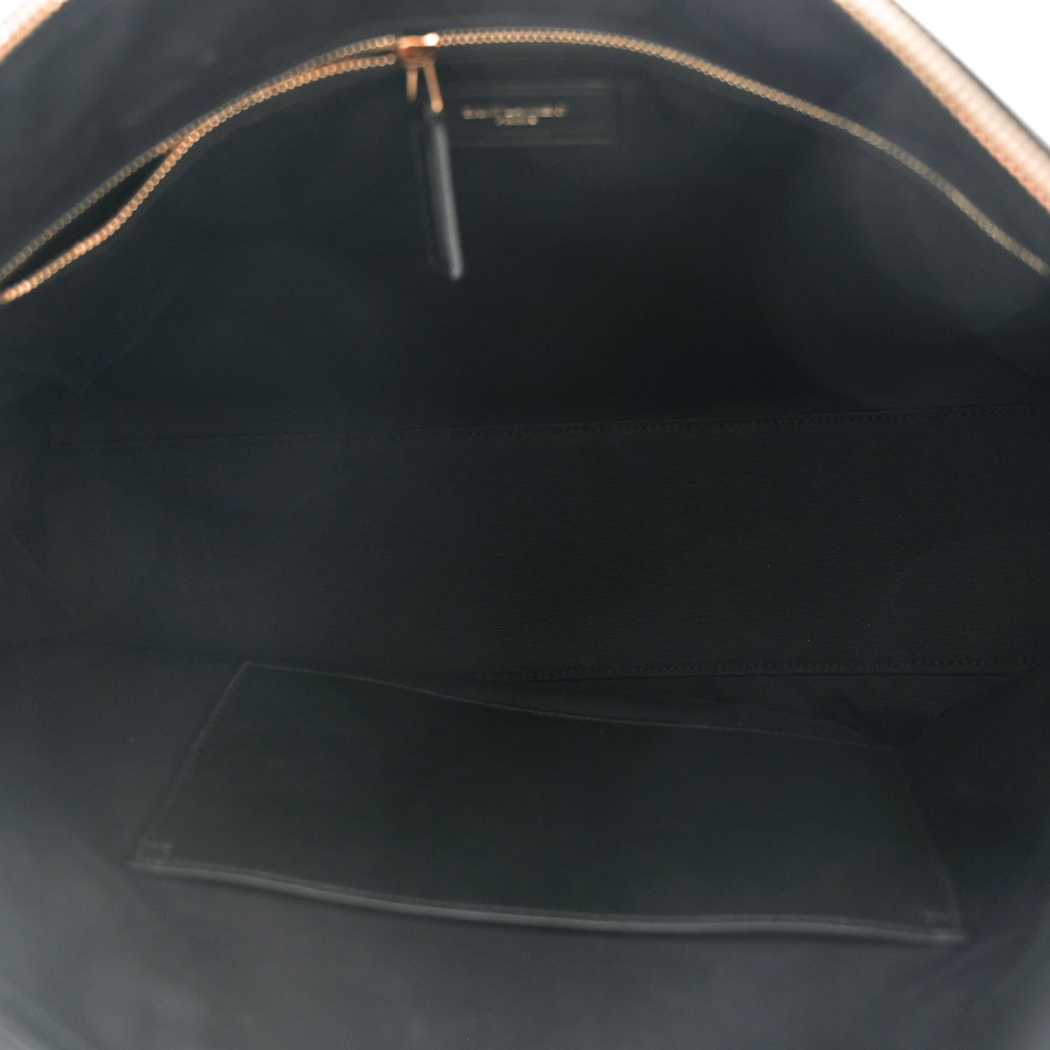 Saint Laurent Suede All-Over Monogram Medium Le Monogramme Duffle Black 5 of 11