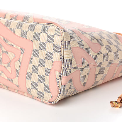 Louis Vuitton Damier Azur Tahitienne Neverfull MM 9 of 11