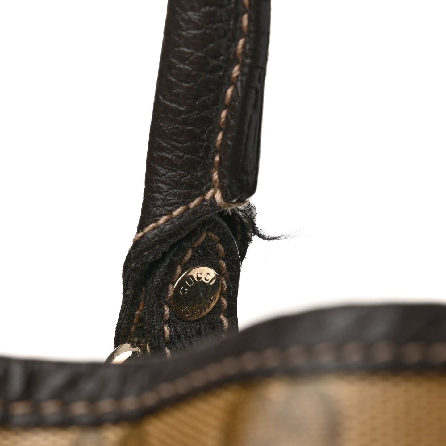 Crystal Monogram Large Joy Tote Beige Ebony Testa di Moro