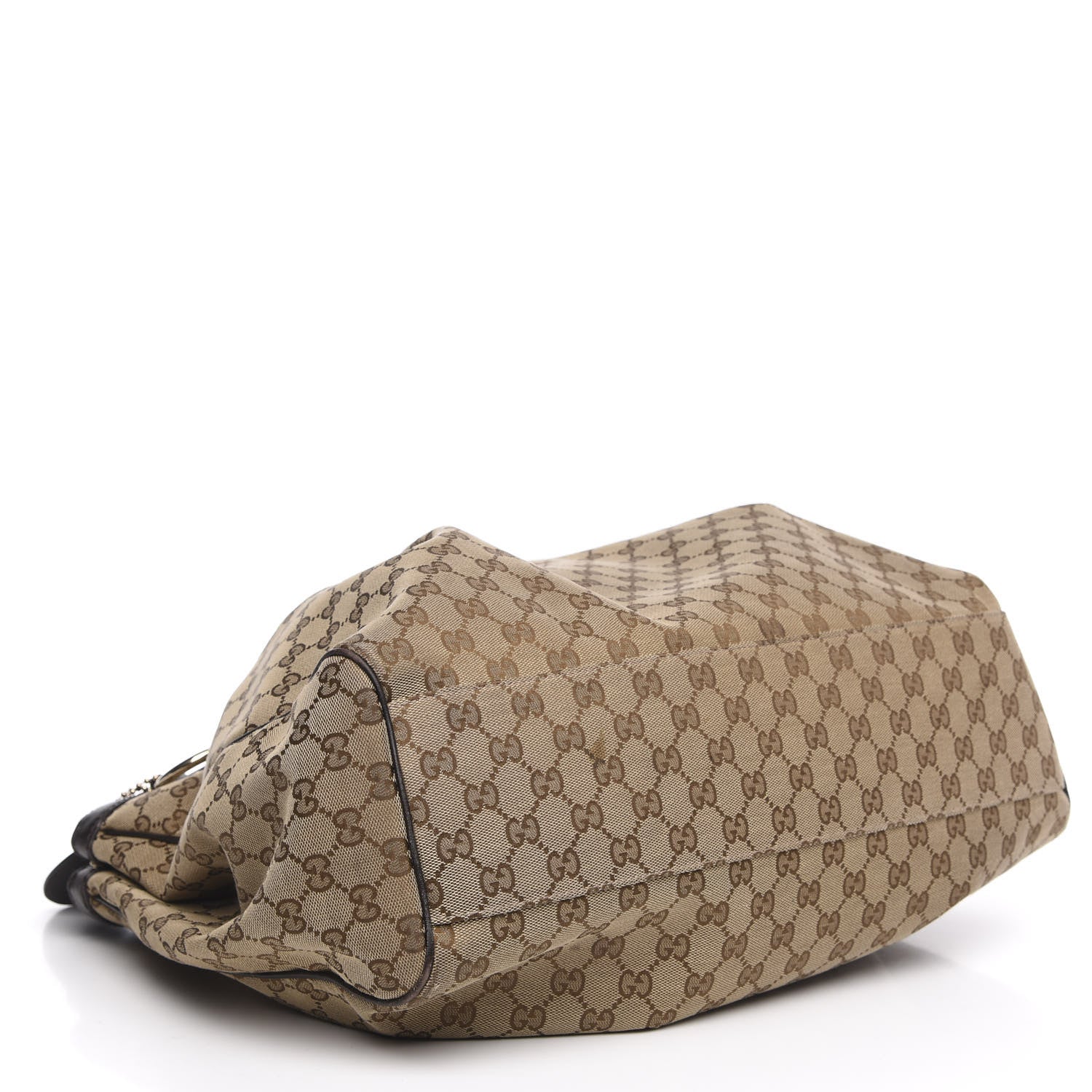 Gucci Monogram Large Sukey Tote Dark Brown 4 of 20