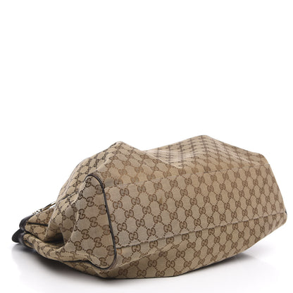 Gucci Monogram Large Sukey Tote Dark Brown 4 of 20