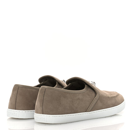 Hermes Suede Goatskin Nappa Jour Loafers 36 Beige 5 of 11