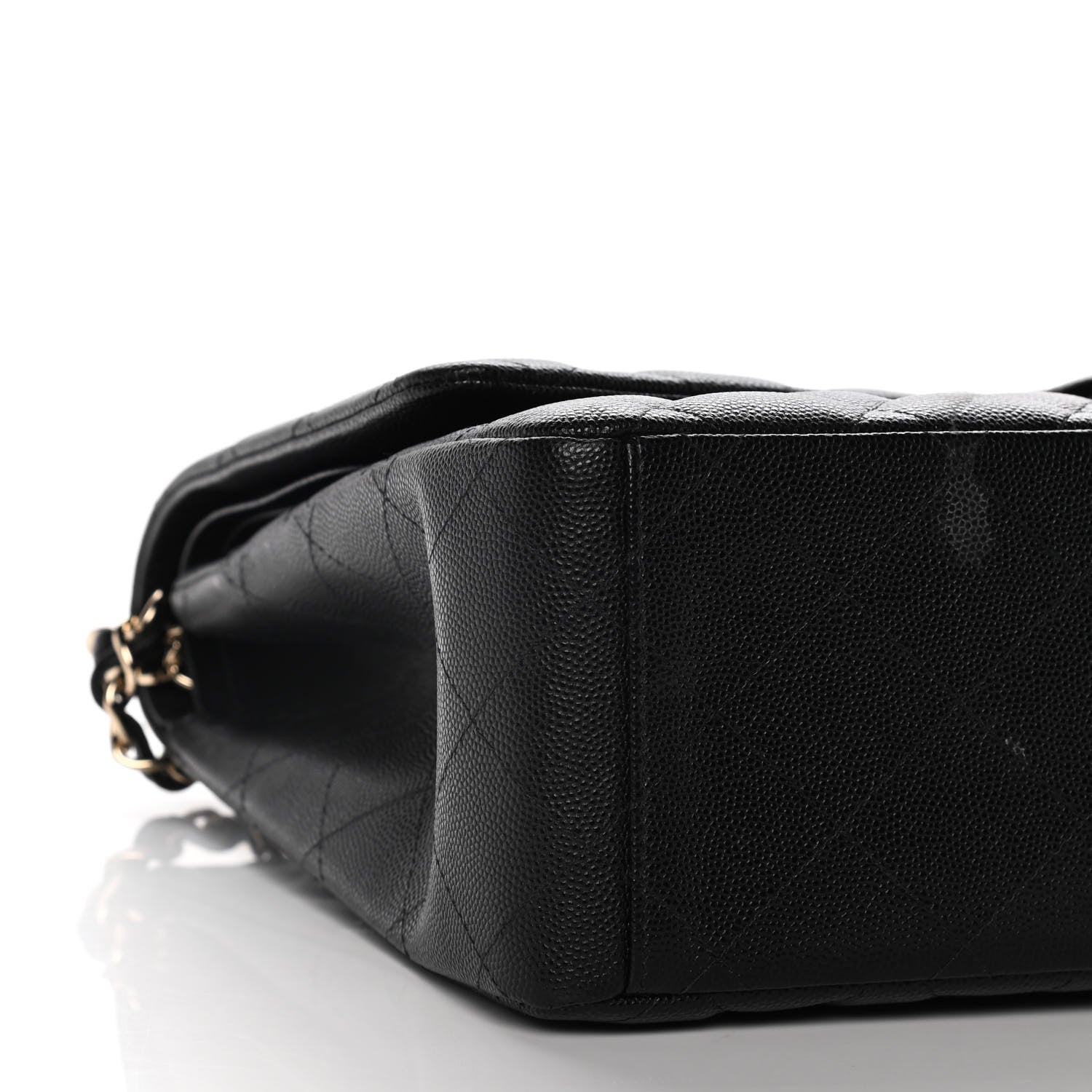 Chanel Caviar Quilted Maxi Double Flap Black 8 of 12