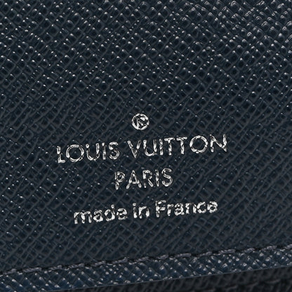 Louis Vuitton Damier Ebene Brazza Wallet Blue 8 of 12