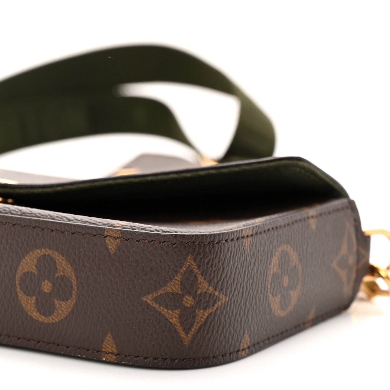 Louis Vuitton Monogram Felicie Strap & Go Kaki 8 of 10