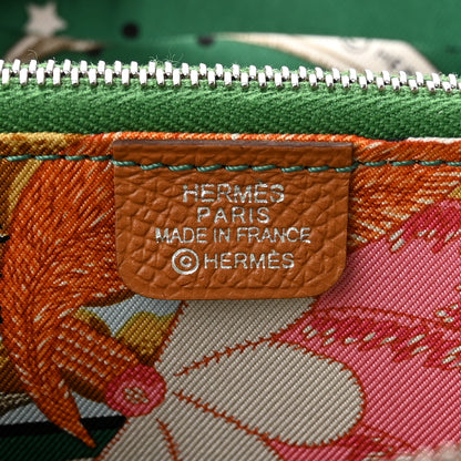 Hermes Epsom Silk'in Compact Wallet Gold 6 of 10