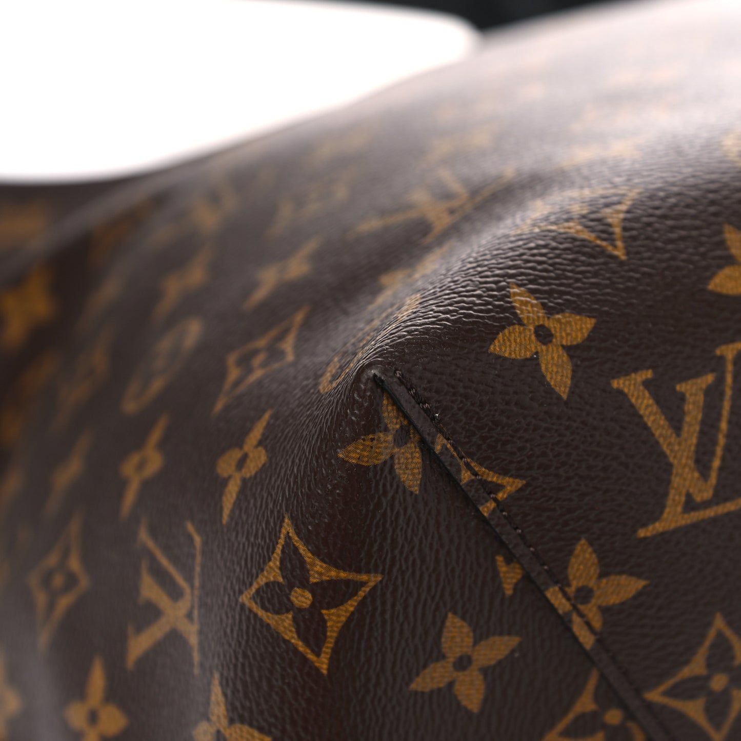 Monogram Flower Hobo Black