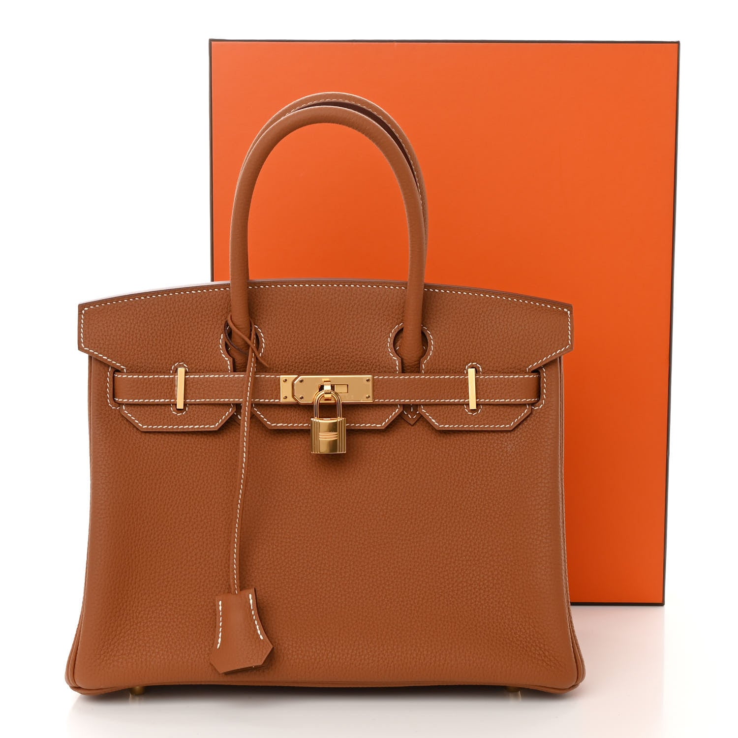 Hermes Togo Birkin 30 Gold 14 of 14