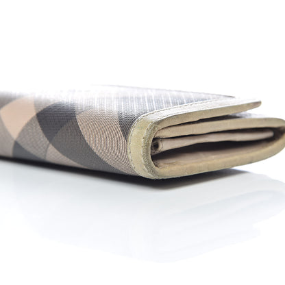 Burberry Smoked Check Continental Wallet Trench 16 of 16