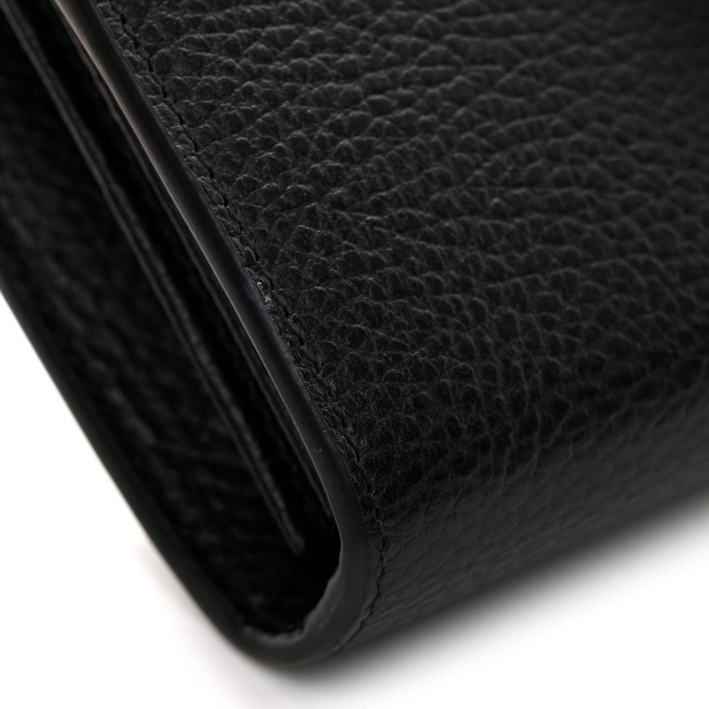 Calfskin Mini Dionysus Chain Wallet Black
