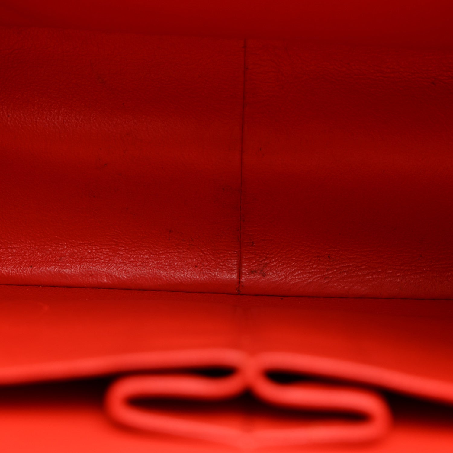 Chanel Lambskin Quilted Jumbo Double Flap Red 16 of 18