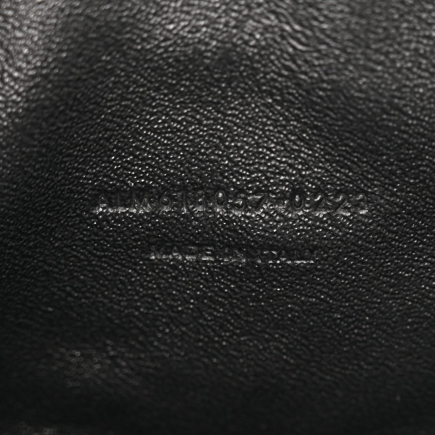 Grain De Poudre Matelasse Monogram Mini Lou Camera Bag Black