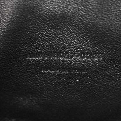 Saint Laurent Grain De Poudre Matelasse Monogram Mini Lou Camera Bag Black 7 of 11