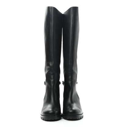 Christian Louboutin Calfskin Napoleo 70 Boots 39 Black 2 of 12