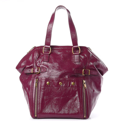 Saint Laurent Patent Medium Downtown Violet 1 of 12