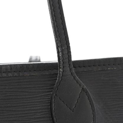 Louis Vuitton Epi Neverfull MM Black 12 of 14
