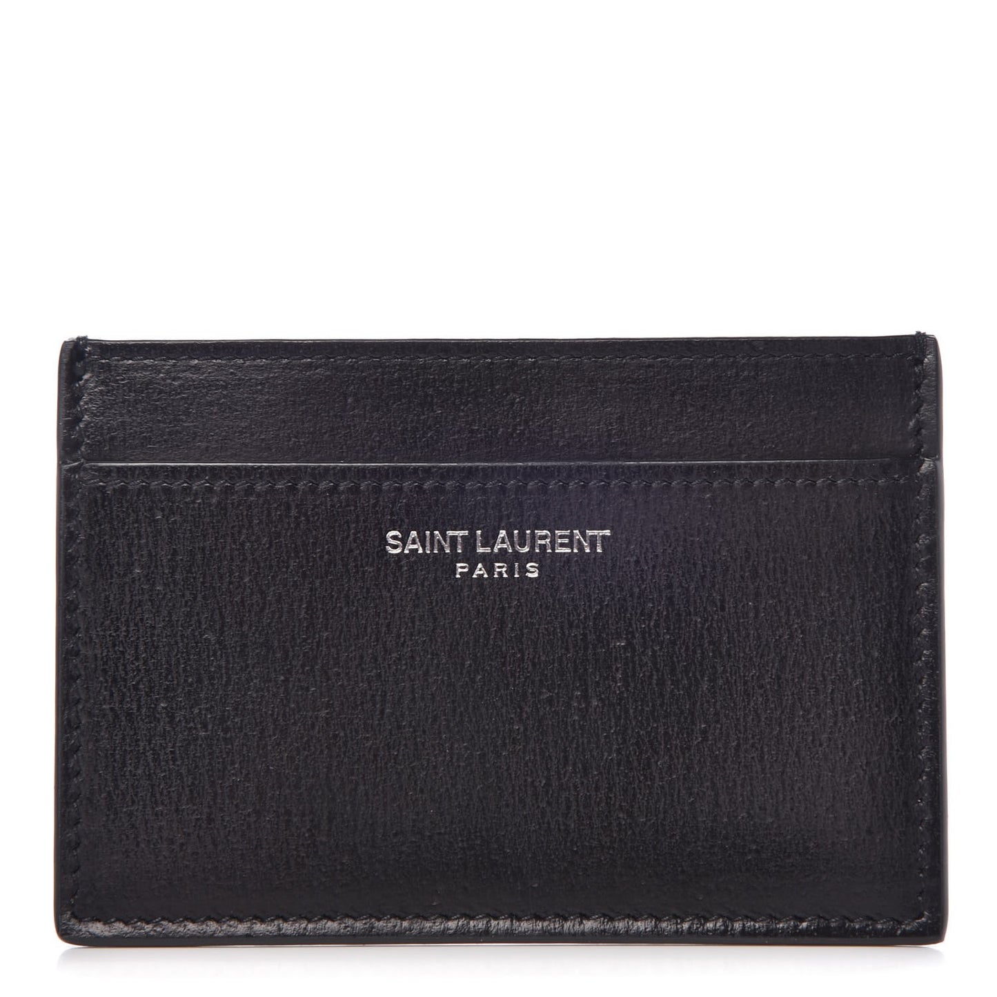 Calfskin Card Case Black