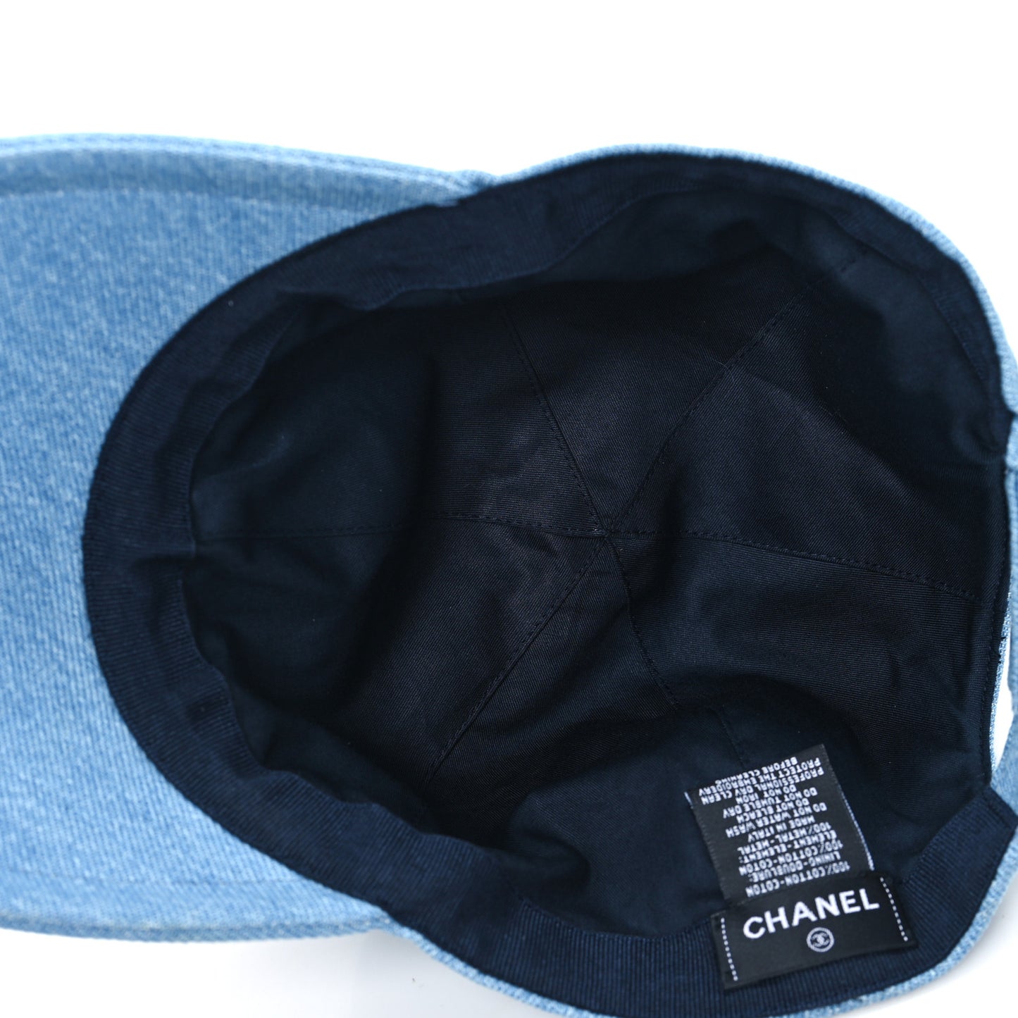 Denim Cap Hat Blue