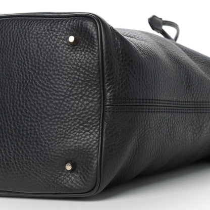 Burberry Grainy Calfskin Medium Susanna Hobo Black 6 of 13