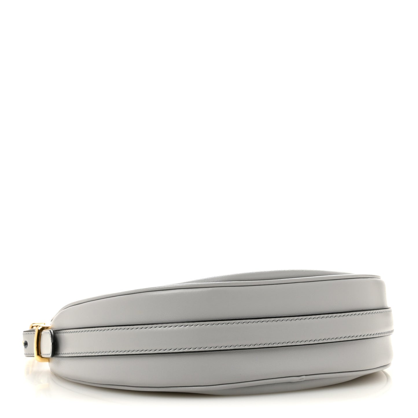 Soft Calfskin Arque Shoulder Bag Ardesia
