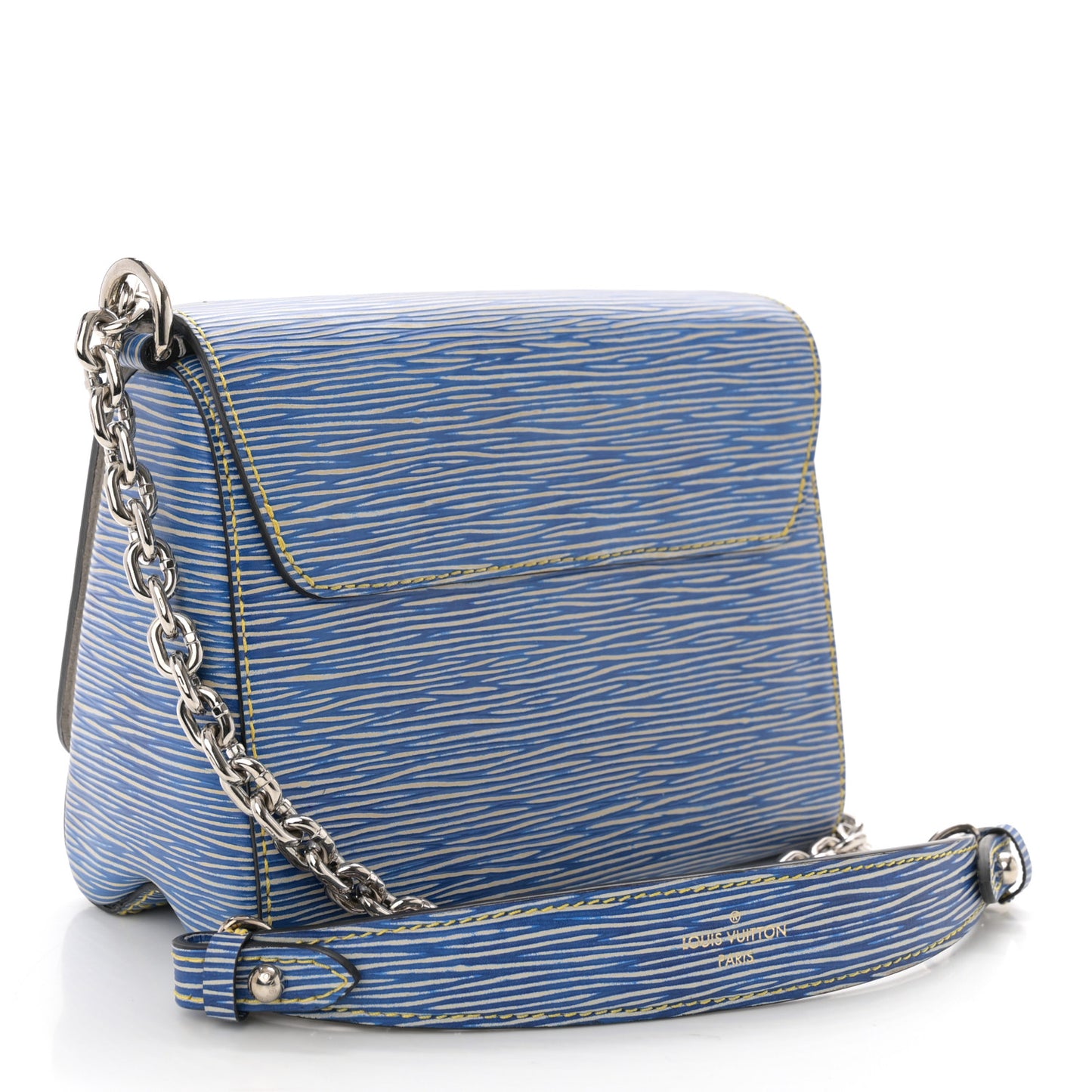 LOUIS VUITTON Epi Twist Shoulder Bag PM Denim Light