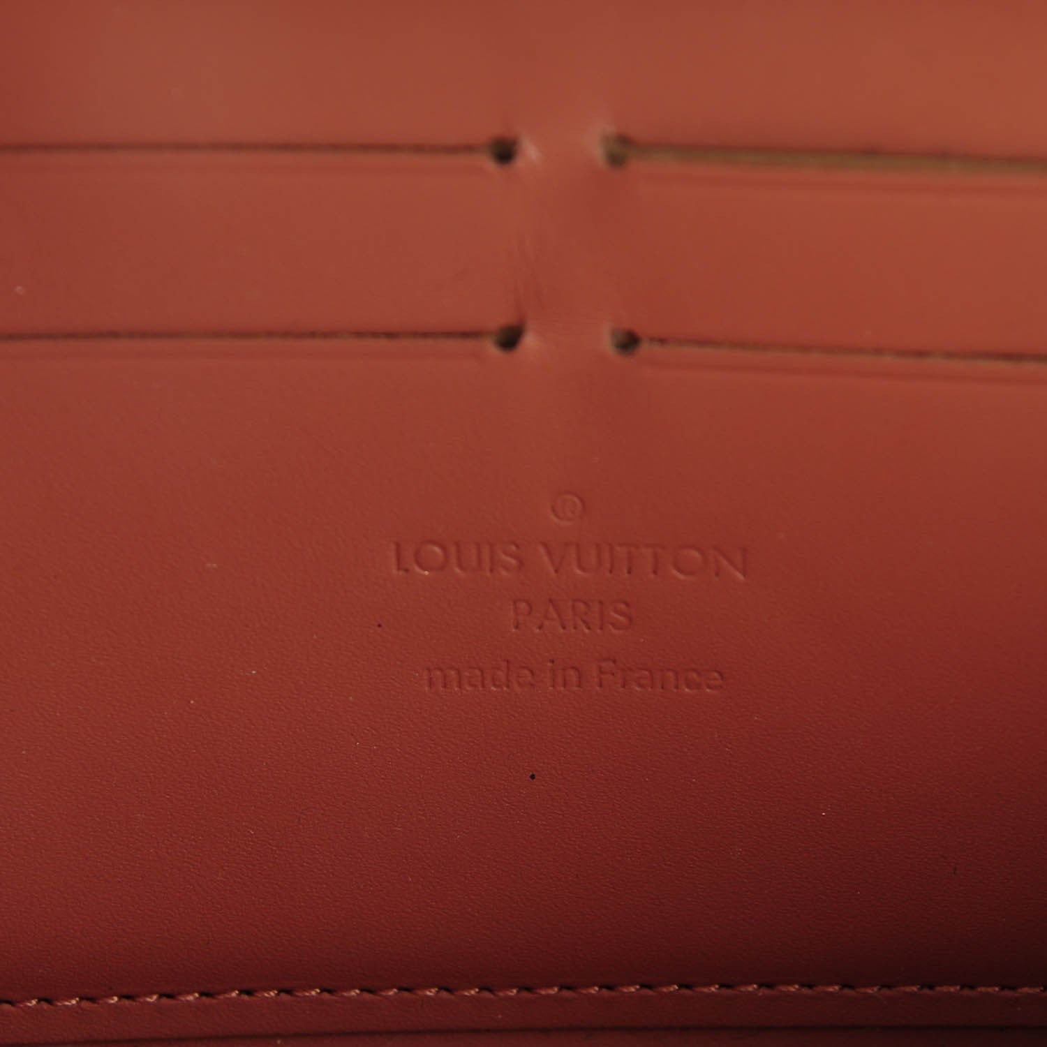 Louis Vuitton Vernis Zippy Wallet Beige Poudre 6 of 8