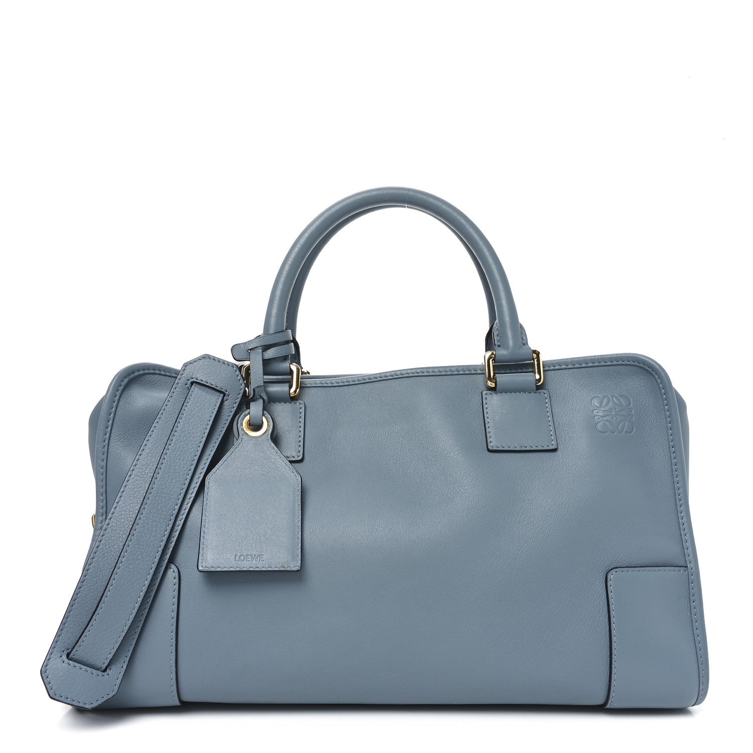 Loewe Calfskin Amazona 36 Blue 1 of 9