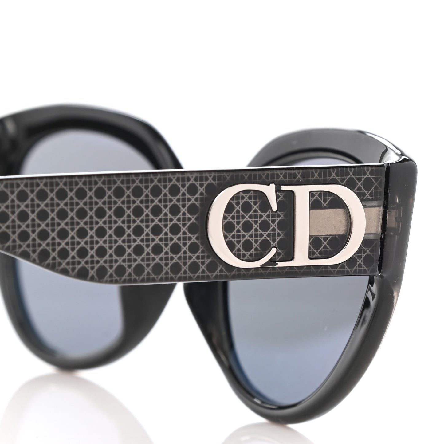Acetate DDiorF Cat Eye Sunglasses Black