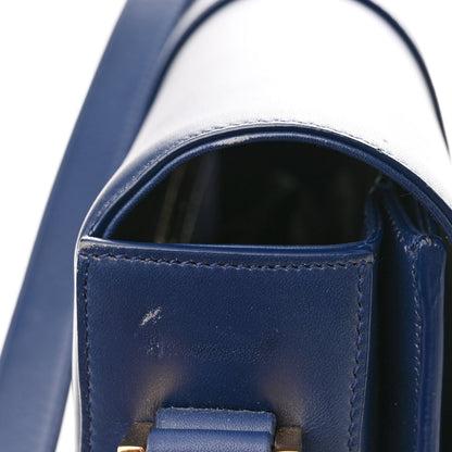 Saint Laurent Smooth Calfskin Medium Classic Monogram Universite Bag Deep Marine 12 of 16