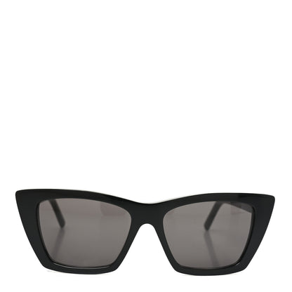Saint Laurent Acetate Mica Cat Eye Sunglasses SL 276 Black 2 of 8