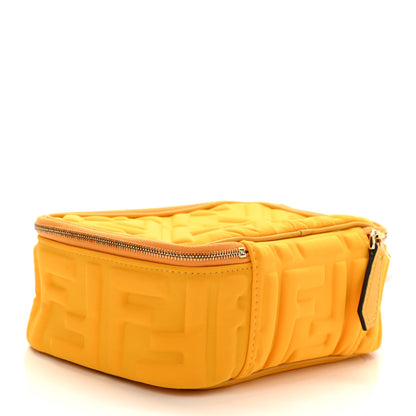 Fendi Lycra Shiny Nappa FF Embossed Cosmetic Case Sprint 3 of 8