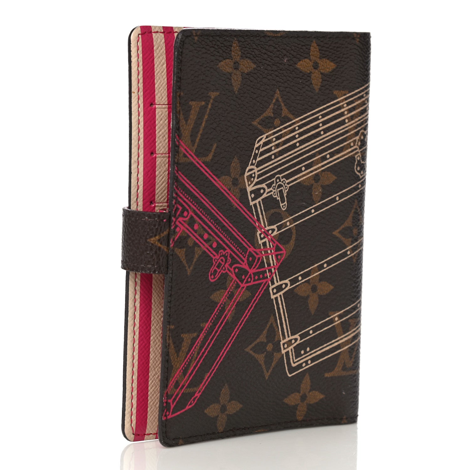 Louis Vuitton Monogram 2014 Christmas Animation Small Ring Agenda Cover 3 of 11