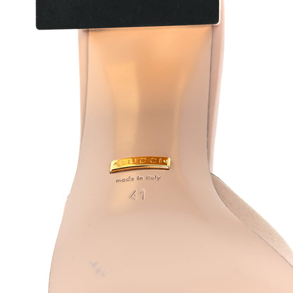 Gucci Nappa Horsebit 75mm Slide Sandals 41 Skin Rose 7 of 10