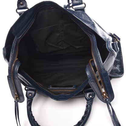 Balenciaga Agneau Classic Hardware City Bleu Obscur 6 of 13
