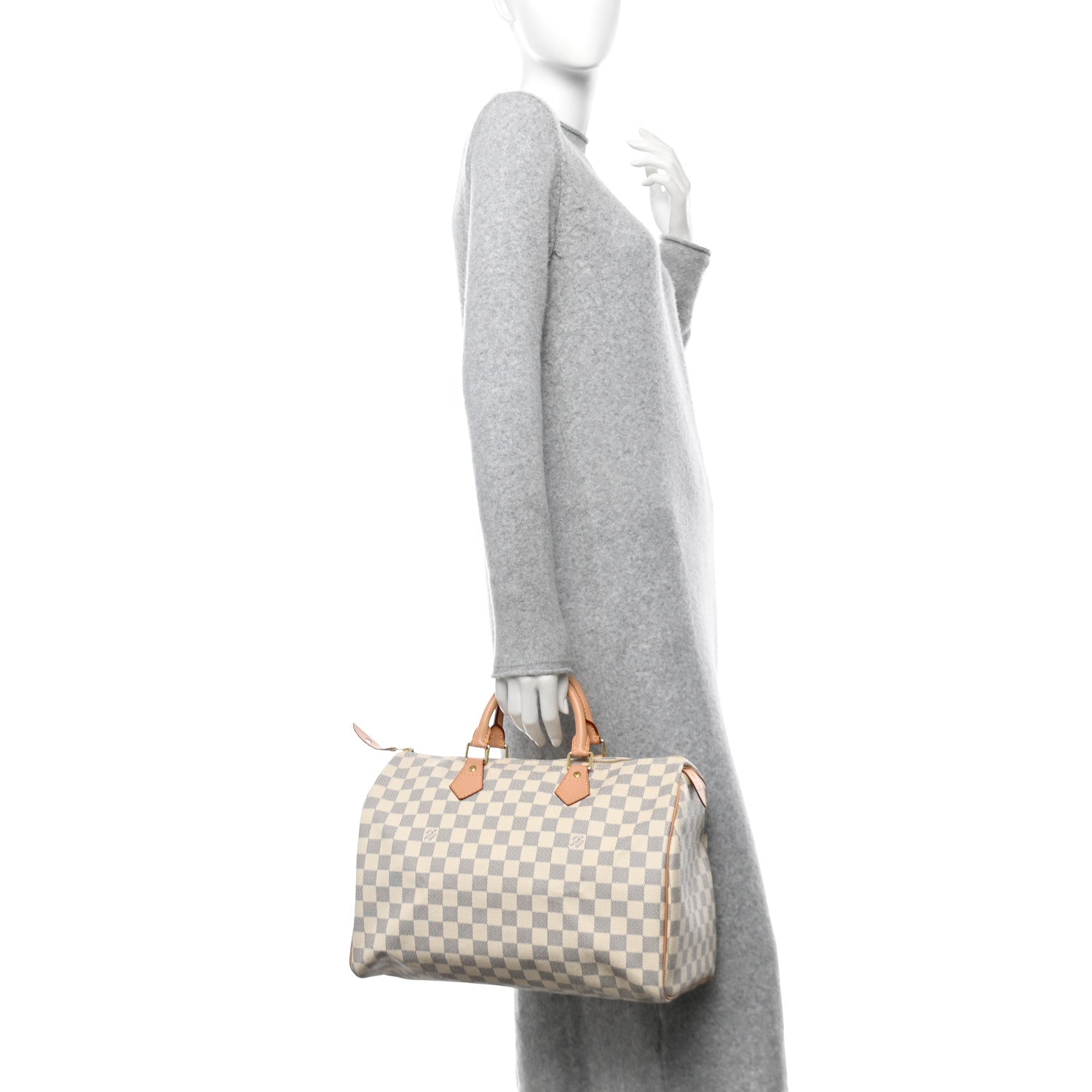 Louis Vuitton Damier Azur Speedy 35 2 of 10