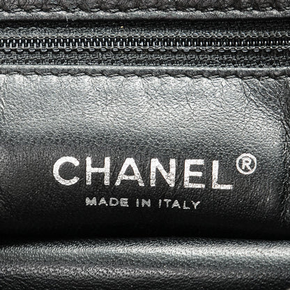 Chanel Deerskin Small Luxe Ligne Flap Black 6 of 7