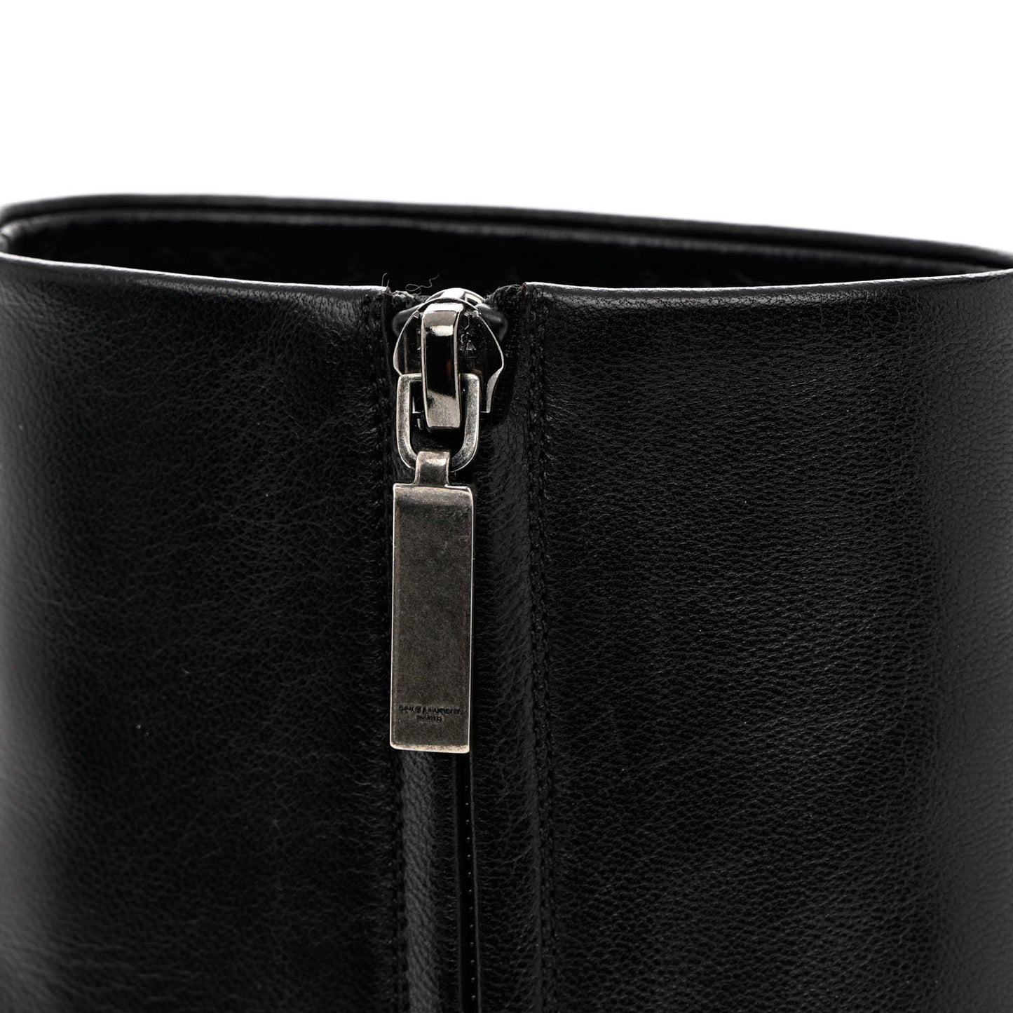 Calfskin Betty 95 Ankle Boots 40 Black
