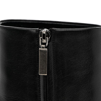 Saint Laurent Calfskin Betty 95 Ankle Boots 40 Black 11 of 16