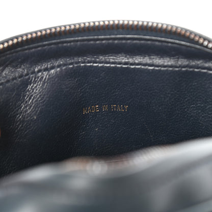 Chanel Lambskin Quilted Flap Camera Case Navy 7 of 11