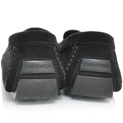 Louis Vuitton Suede Monte Carlo Loafers 8.5 Black 3 of 9