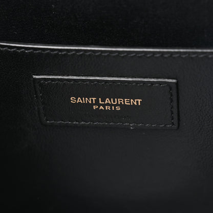Saint Laurent Lambskin Matelasse Monogram Vicky Camera Bag White 12 of 23